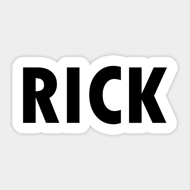 Rick Rolling Sticker by kevinchernenkoff